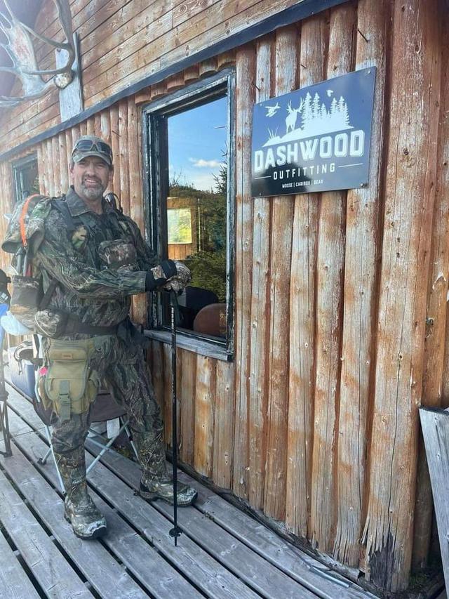 Our off grid oasis for 5 weeks guiding moose hunters Newfoundland, Canada .