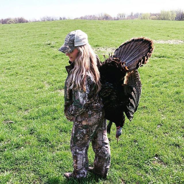 Deep in the forests in the fall, hunting enthusiasts chase a precious treasure - the turkey.