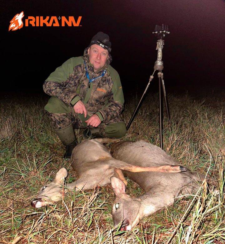 Alexander's Nighttime Trophies: Successful Ungulate Hunting with the Pulsar Rika NV HRS LRF 640