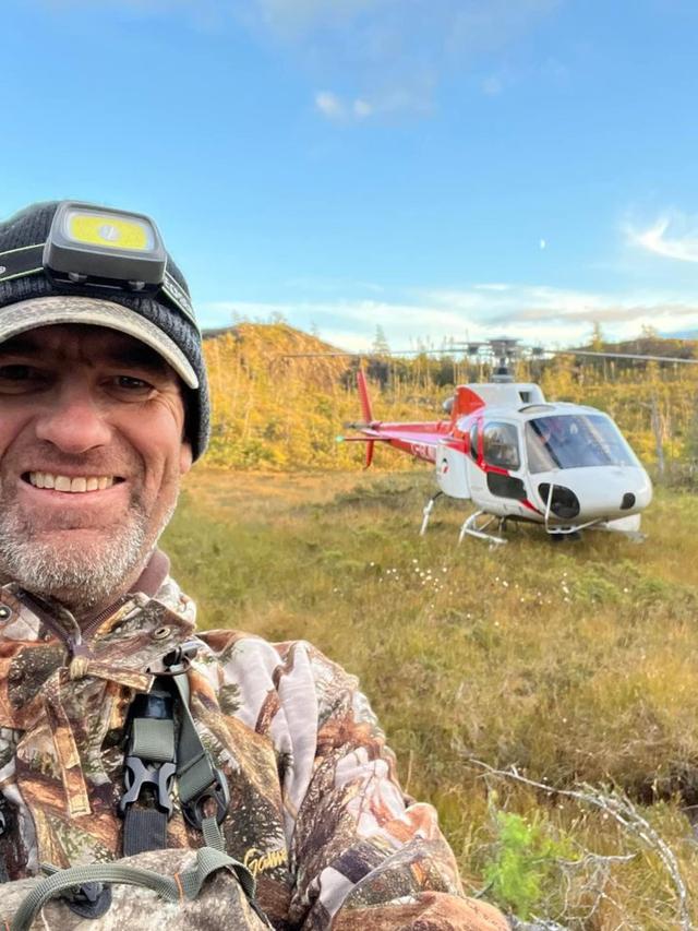 Our off grid oasis for 5 weeks guiding moose hunters Newfoundland, Canada .