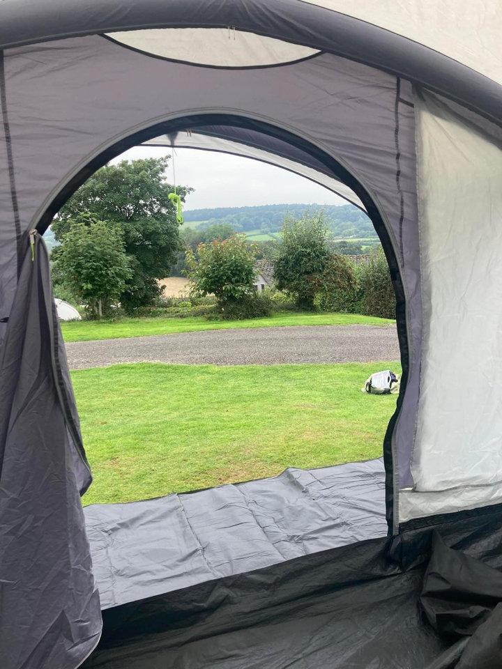My temporary window this past weekend looking over Dartmoor, something about waking up in the fresh air and getting away from the stresses of life ….