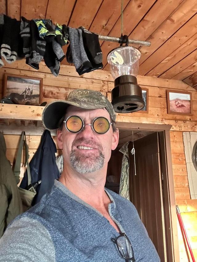 Our off grid oasis for 5 weeks guiding moose hunters Newfoundland, Canada .